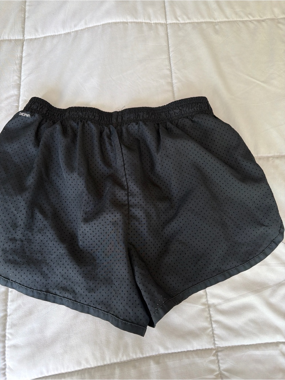Champion Gear Black Perforated Running Shorts Women’s M Athletic Gym Activewear - Picture 5 of 7